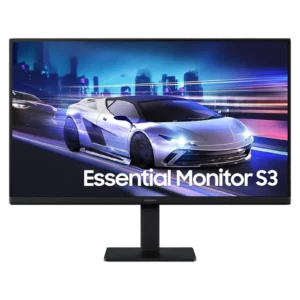 Samsung 24" Essential Monitor S33F FHD (1,920 x 1,080) 100Hz Refresh Rate 5Ms for Gaming and Office Use, (New Launch) LS24F330EAMXUE