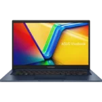 ASUS VIVOBOOK X1404VA 13th Gen i3-1315U, 8GB RAM, 128GB SSD, 14.1 FHD, NumPad, QUIET BLUE, W11, ENG KB