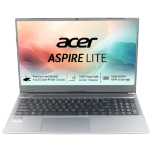 Acer Aspire Lite 15 Ryzen 5 7430U (Hexa-Core), 16GB RAM, 512GB SSD, 15.6’’ FHD, PURE SILVER, DOS, ENG KB