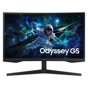 SAMSUNG GAMING MONITOR 27" LS27CG552 CURVED,QHD,VA PANEL,HDR10,1000R,1MS-165HZ