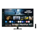 SAMSUNG SMART MONITOR 43" M7 LS32FM702 FLAT, 4K UHD, Black, Smart TV Apps, 60Hz, 4ms, AI Features with USB Type C