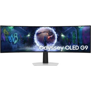 SAMSUNG ODYSSEY GAMING MONITOR G9 49" LS49DG932 CURVED,DQHD,OLED,240HZ,0.03MS,HDR10+,GLARE FREE