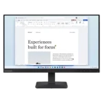 Lenovo L24-4e Monitor, 24" IPS Display, FHD Resolution, 100Hz Refresh Rate, 4ms (GtG @ Extreme) Response Time, 16.7M Color Support, 2.0 mm Side Bezel, Raven Black | 68C2KAC1AE